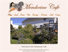 Tablet Screenshot of mendocinocafe.com